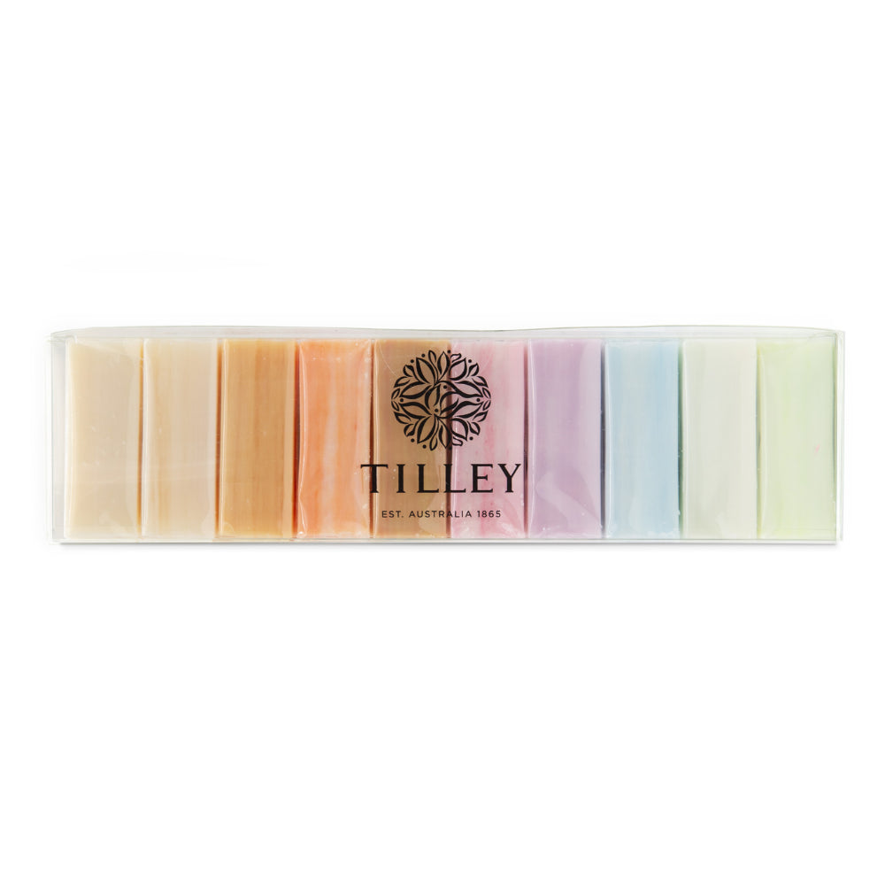 Tilley Marble Rainbow Soaps Gift Pack 10 x 50g